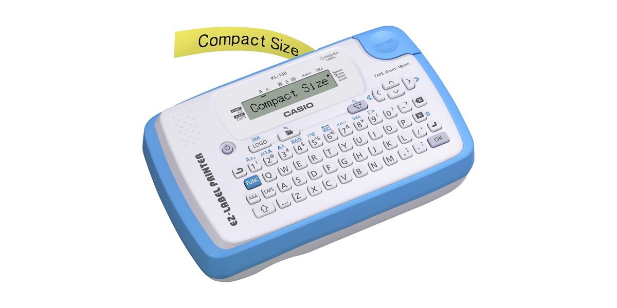 เครื่องพิมพ์สติกเกอร์ KL-130 CASIO LABEL PRINTER สำหรับใช้ในสำนักงาน