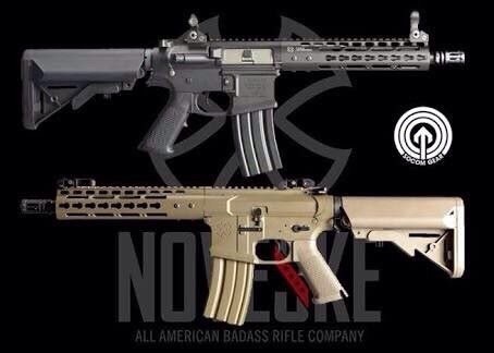 New.Noveske NSR 7.0" Rail Handguard KeyMod inter-locking rail system (BK) ราคาพิเศษ