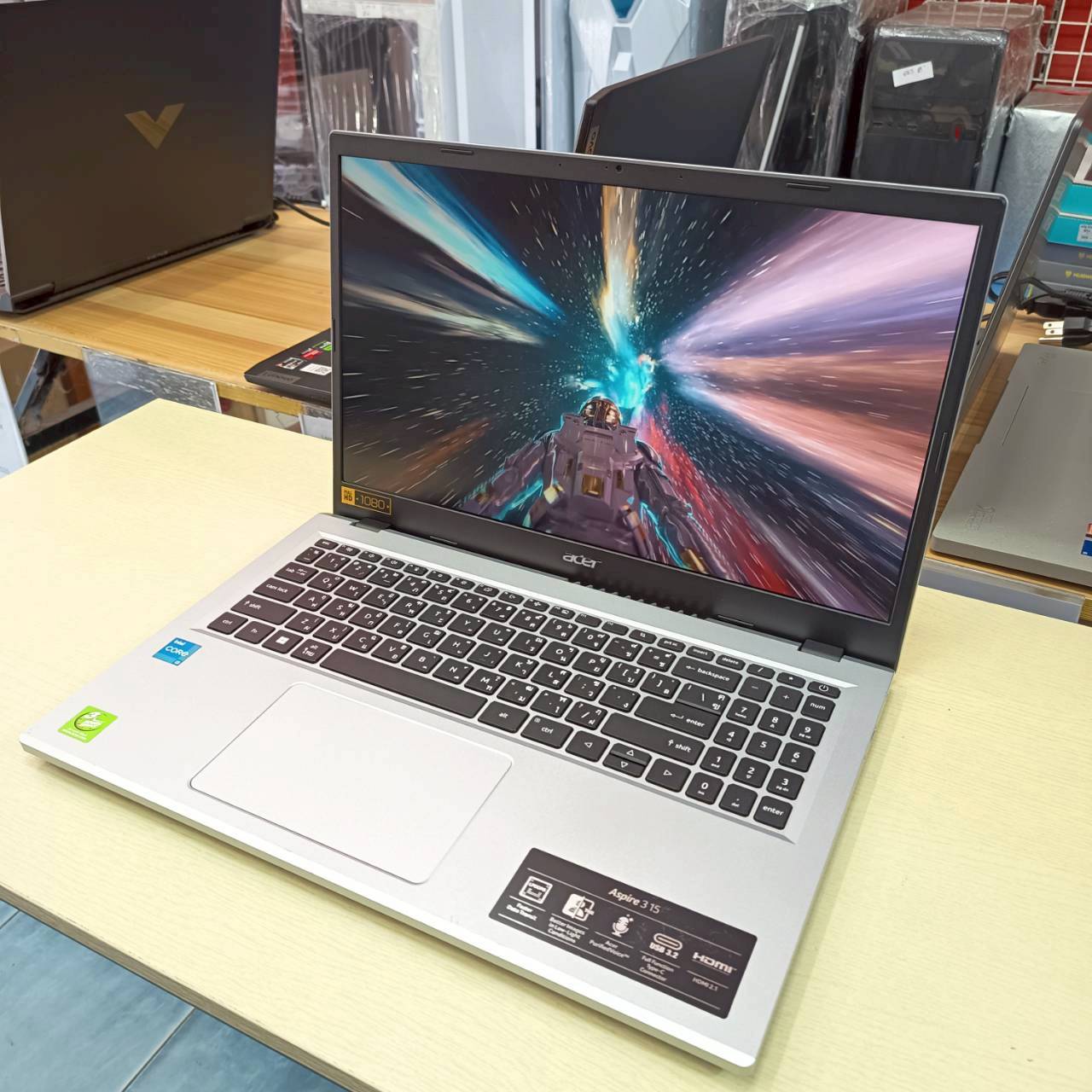ACER ASPIRE 3 15 A315-510P-39F9 สภาพเครื่อง 80%