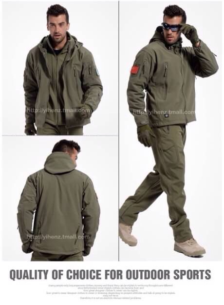 New.เสื้อแจ็กเก็ตทหาร สไตล์แทคเกียร์ TAD GEAR สำหรับเดินทาง ปันจักยาน ทัวร์ริ่ง ปีนเขา แอดเวอร์เจอร์ ผ้านาโน กันน้ำ กันหนาว สีดำ / สีทราย / สีเทา / สีเขียว / มาติแคม / ใบไม้แห้ง ไซร์S M L XL XXL ราคาพิเศษ