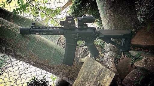 New.Noveske NSR 7.0" Rail Handguard KeyMod inter-locking rail system (BK) ราคาพิเศษ