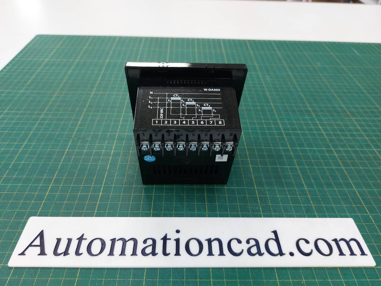 WIP ดิจิตอลแอมมิเตอร์ W-DA303 มิเตอร์วัดไฟกระแสสลับ 3 เฟส Digital AC Ammeter