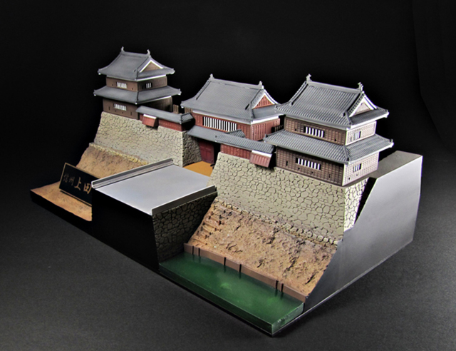 Pre Order เปิดจอง 1/200 Shinshu Ueda Castle -Sanadamaru Domo-kun Set- w/Mini Figure Plastic Model