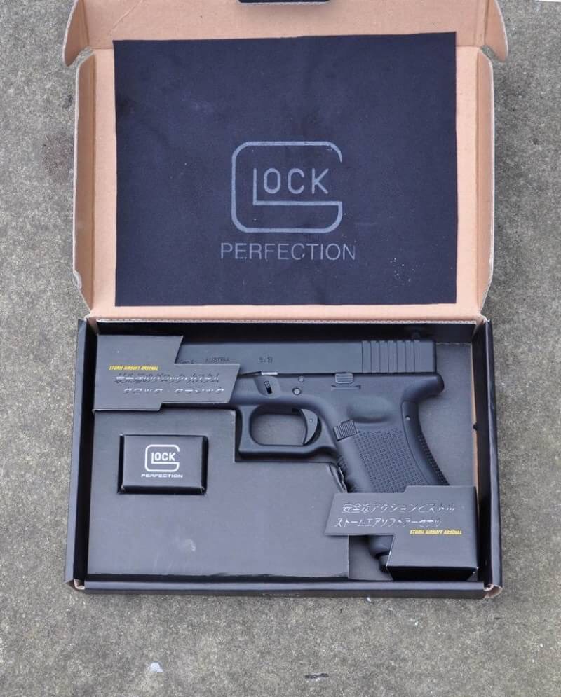 New.Storm Airsoft Arsenal Glock 17 Gen 4 GBB Pistol ราคาพิเศษ