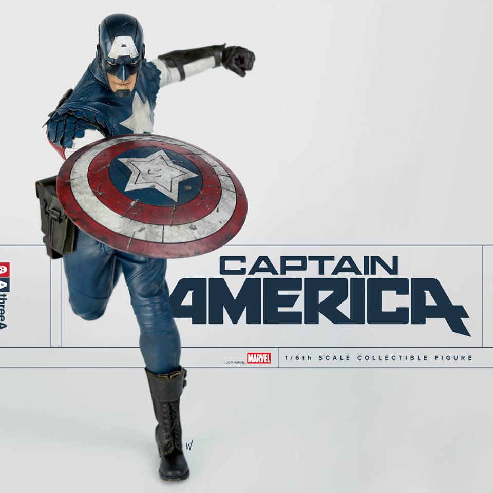 เปิดจอง Captain America Designed by Ashley Wood