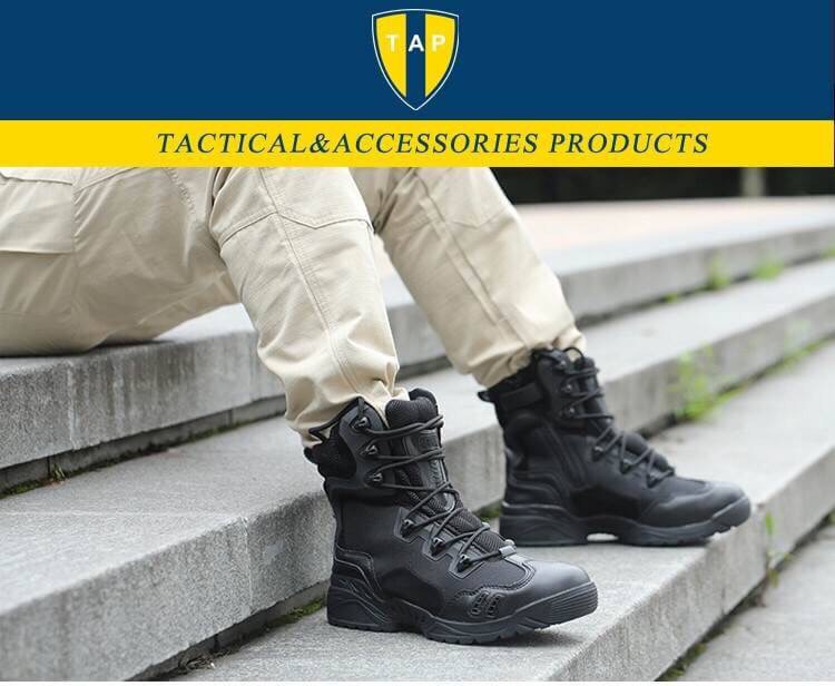 New.รองเท้า Magnum TACTICAL BOOT ข้อสั้น / ข้อยาวหนังแท้ และผ้าคอดูร่า (CORDURA) ใส่สบาย ซิปข้าง ระบายอากาศดี ไม่อับ สีดำ / สีทราย ราคาพิเศษ