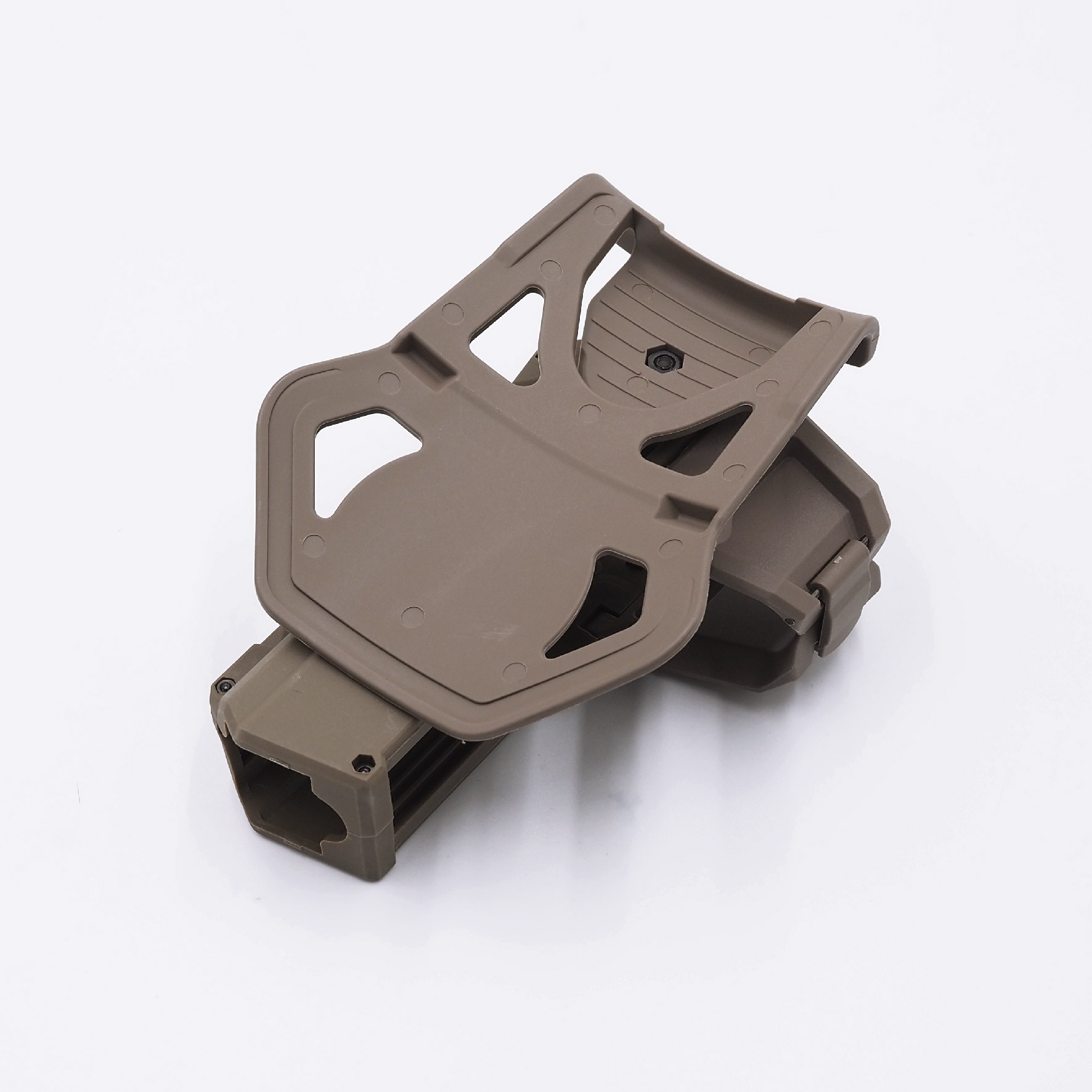 New. ซองปืน G17 ติดไฟฉาย/เลเซอร์ ( G17 Light Bearing Holster ) 🔨 ผลิตจาก Polymer เกรดคุณภาพ 🔨 สำหรับ G17 ที่ติดไฟฉาย/เลเซอร์ ได้ทุกชนิด 🔨 ปลดล็อคนิ้วชี้ ใช้งานปลอดภัย ( ล็อคกับช่องคัดปลอก ) 🔨 ด้านหลังเป็นเพลทเหน็บเข็มขัด