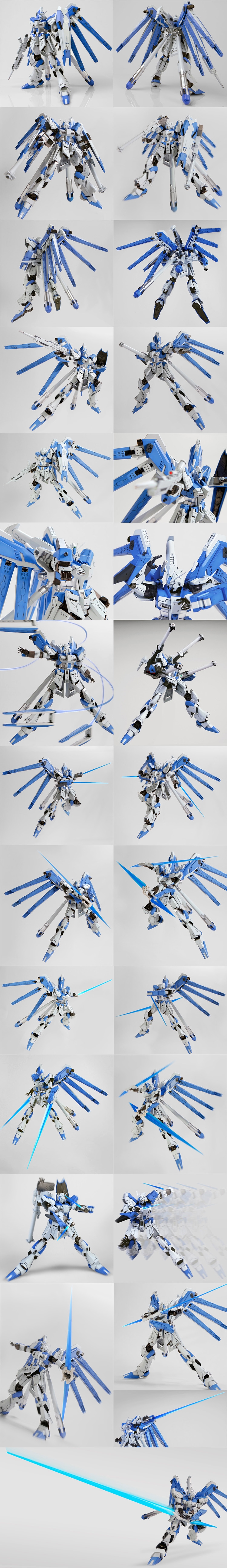 1/144 RX-93-2 Hi-V Gundoom / Gundam (ปีกแสง)[โมจีน MC Model]