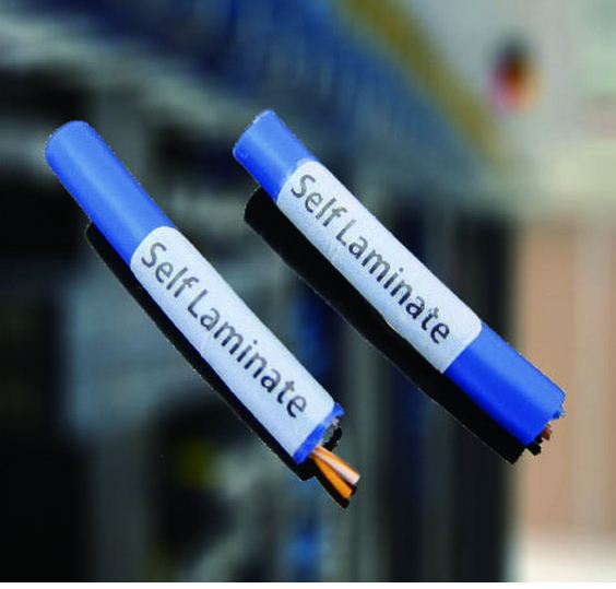 สติ๊กเกอร์มาร์คสายไฟ แบบพื้นเหลือง เบอร์มาร์คสายไฟ CABLE MARKER BROTHER TZE-SL661