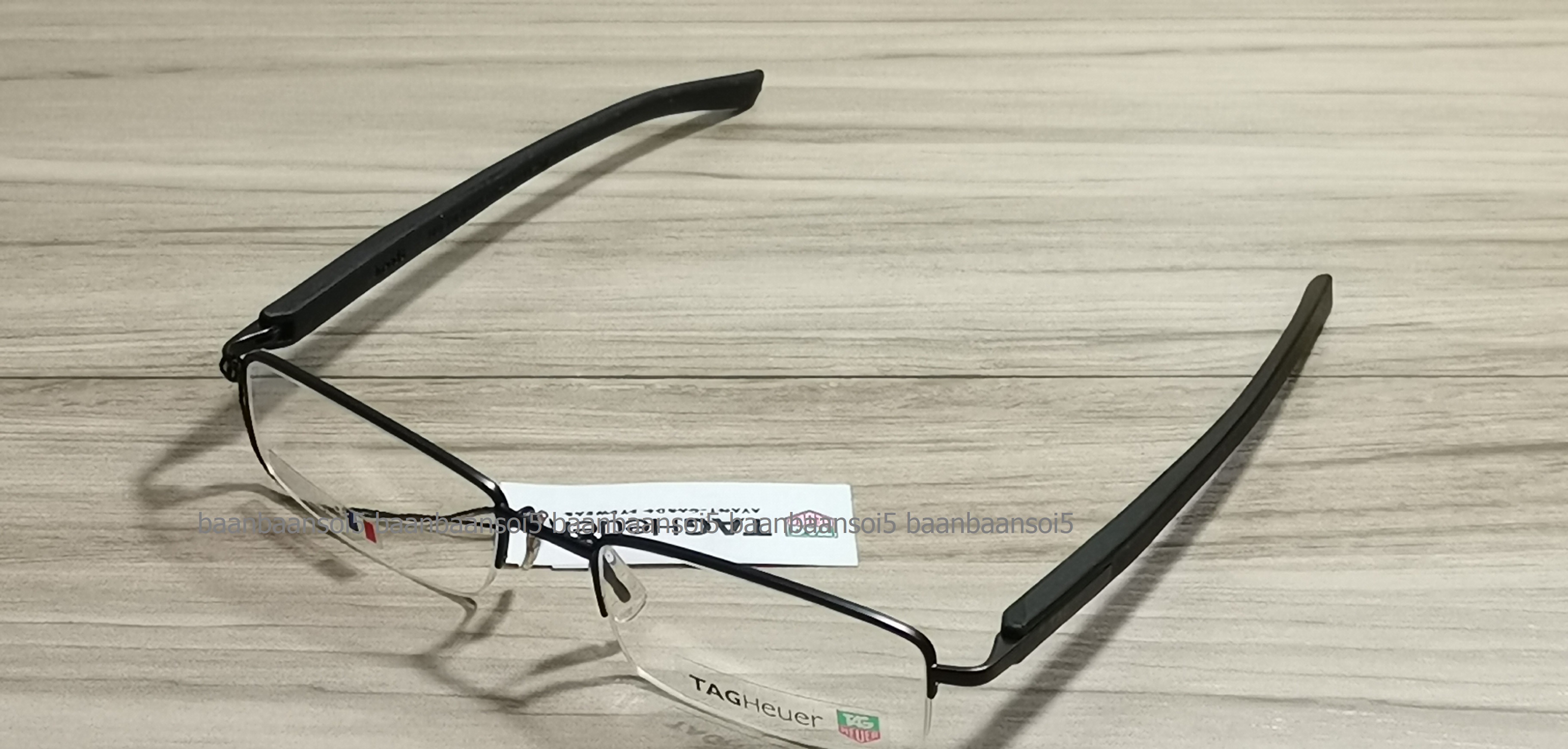 TAG HEUER TH 8208 001 Eyeglasses Authentic โปรโมชั่น กรอบแว่นตาพร้อมเลนส์ HOYA ราคา 7,900 บาท