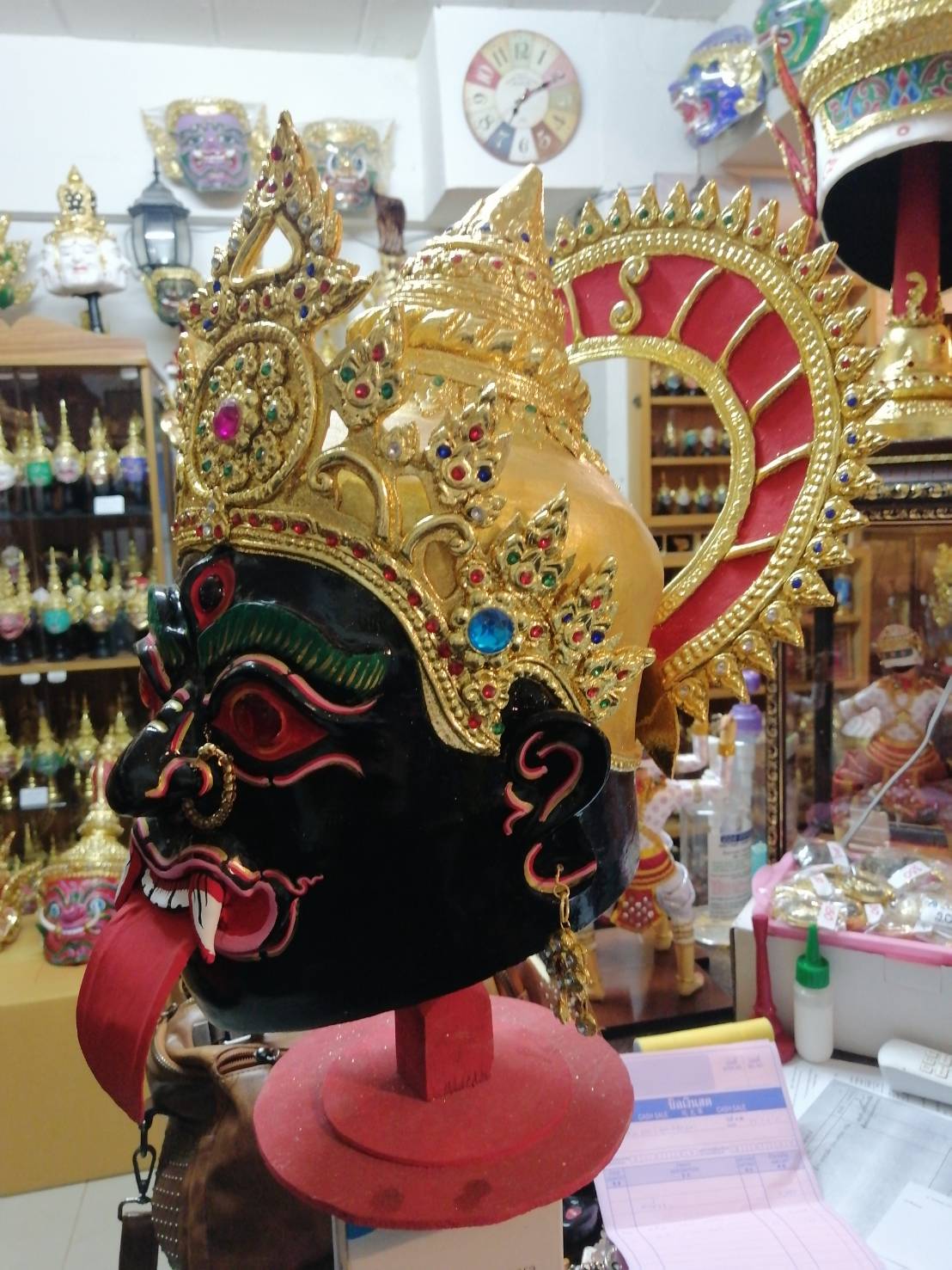 พระแม่กาลี ขนาดครอบ