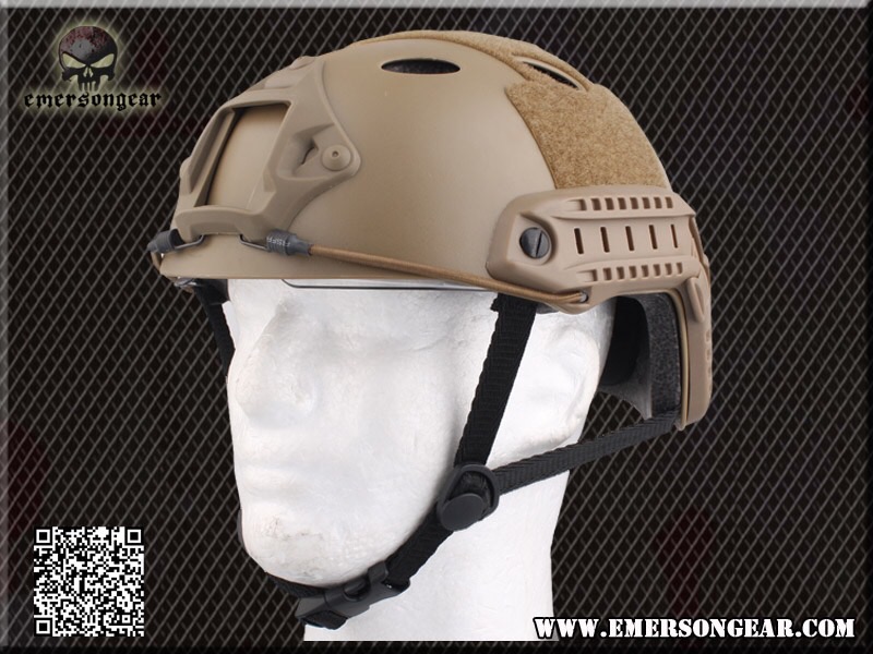 New.หมวกยุทธวิธี Helmet/Protective Pads >> Helmet >> EMERSON FAST Helmet/Protective Goggle PJ Type สีดำ สีทราย สีเทา สีมาดิเคม ราคาพิเศษ