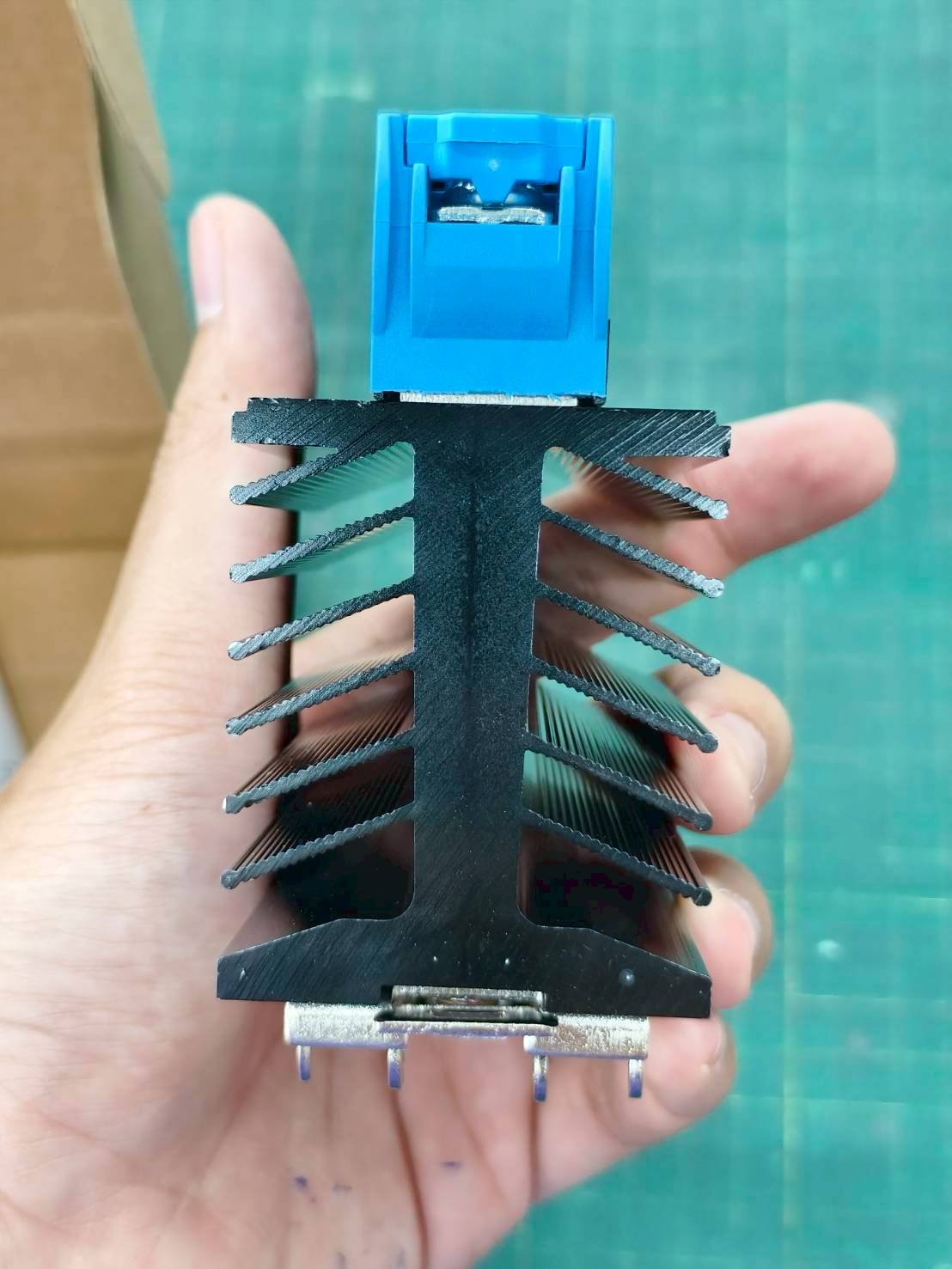 โซลิดสเตต SSR 45A 24-510Vac Input 3.5-32VDC/LED SOLID STATE RELAY CELDUC รุ่น SUM865070