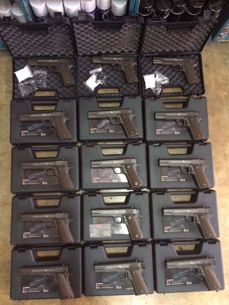 New.Tercel M1911 โลหะทั้งกระบอก สีดำ ราคาพิเศษ
