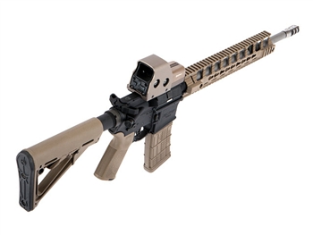 New.ชุดหน้า Fortis REV Cmmg.22 12นิ้ว - งาน CNC น้ำหนักเบาเพียง 25กรัม - ใช้ติดตั้งกับแกน Delta Ring ได้เลย (ดูตามรูป) - มีช่องสำหรับอุปกรณ์ Keymod - มีราง20mm มาตรฐาน - มีช่องหูกวิน 4 ช่อง - มีสีดำ/ทราย ราคาพิเศษ
