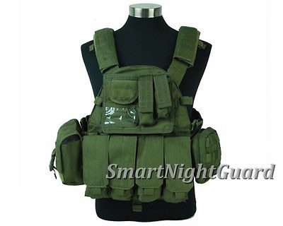 Navy Seals Tactical Molle LBT 6094 สีเขียว