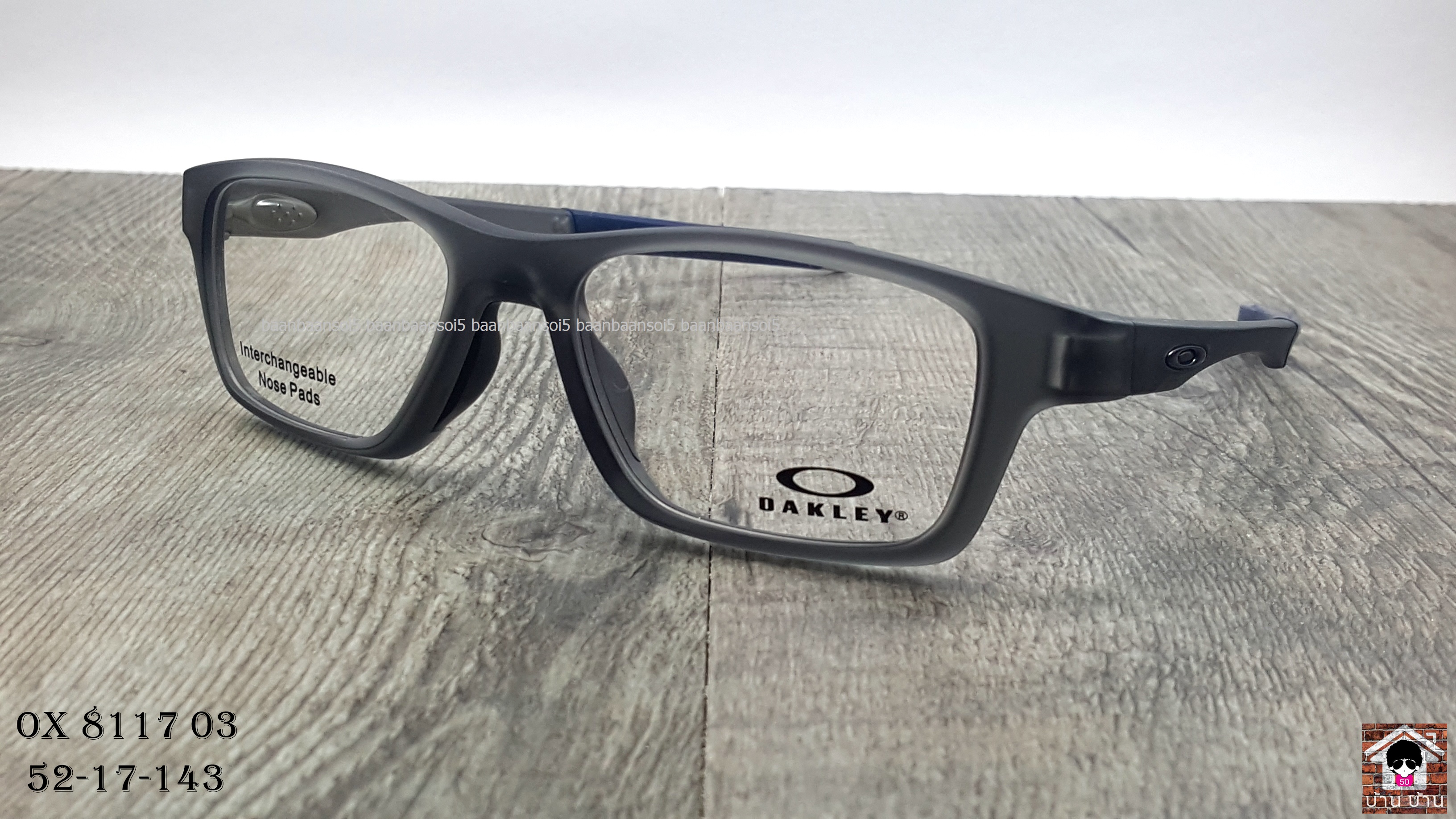 OAKLEY OX8117-03 Crosslink High Power โปรโมชั่น กรอบแว่นตาพร้อมเลนส์ HOYA ราคา 5,700 บาท