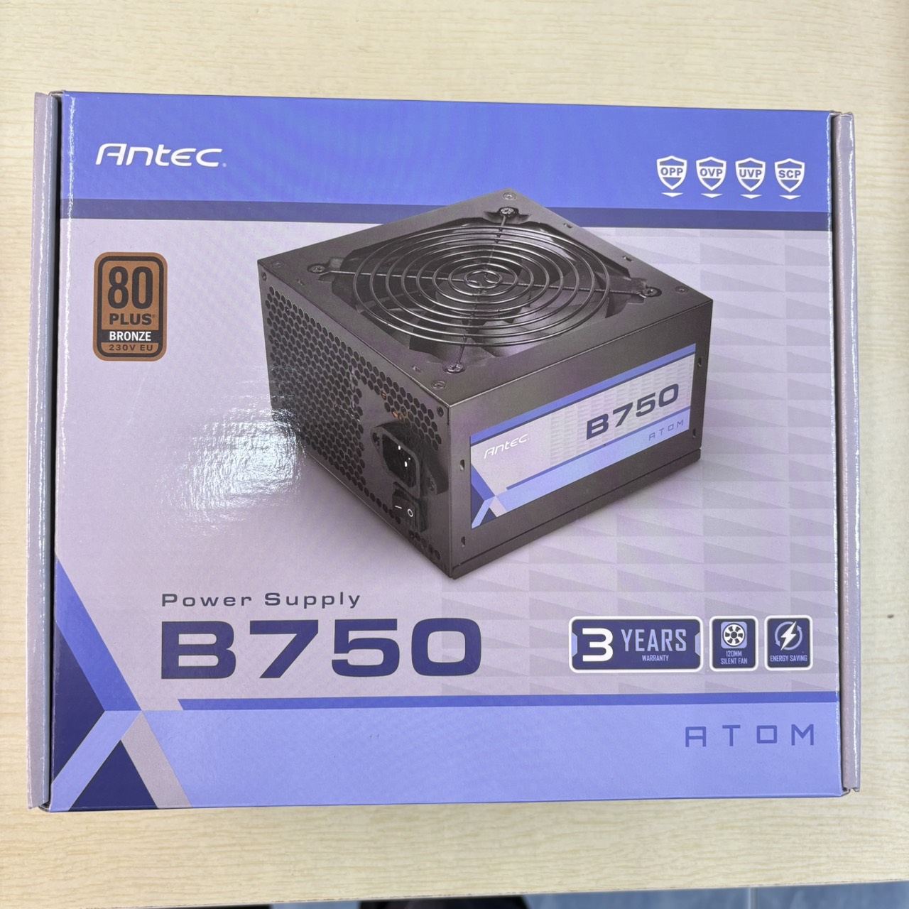 PSU ANTECATOM B750 (80 + BRONZE) ประกัน Advice 30/05/2028