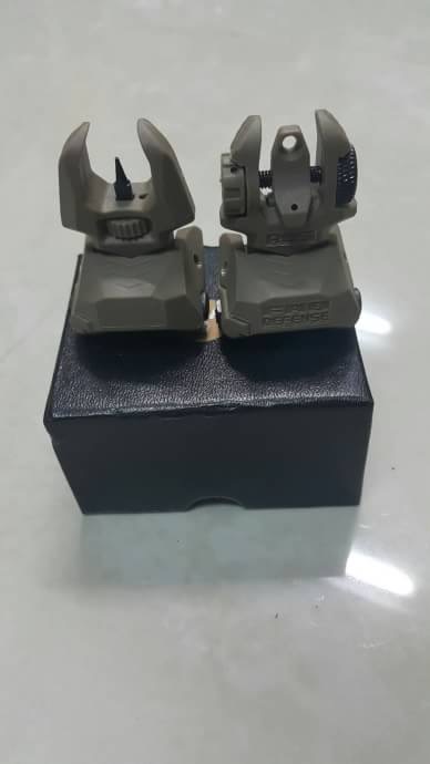 New.Fab Defense FBS FRONT BACK-UP Sight & RBS REAR BACK-UP Sight (BK) ราคาพิเศษ