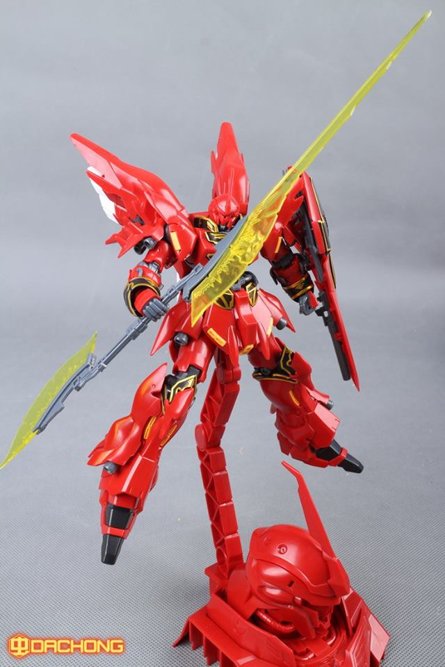 HGUC 1/144 Sinanju + ฐาน Sinanju Head [โมจีนDABAN]