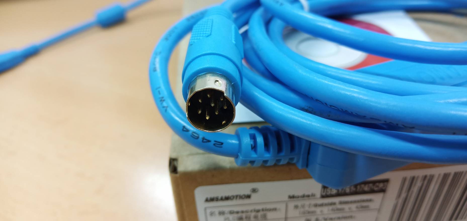 สายลิ้งค์ PLC ALLEN BRADLEY ตระกูล MicroLogix รูกลมๆ และ SLC-500