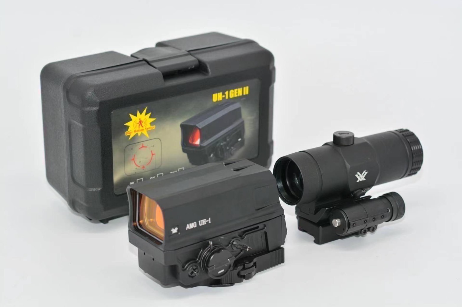 Holographic Vortex Razor AMG UH-1 Gen 2 + ซูมหลัง Micro 3X