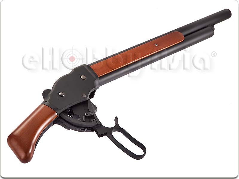 New.Apple Airsoft M1887 Terminator 2 (6mm) Gas Shotgun ( คัดปลอก )