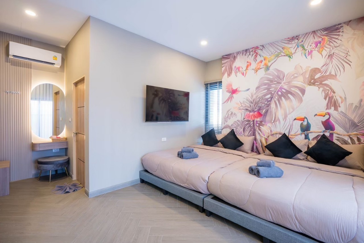 HR15081 บ้านพักตากอากาศชะอำ The Le Mona Near Beach Pool Viila Cha Am