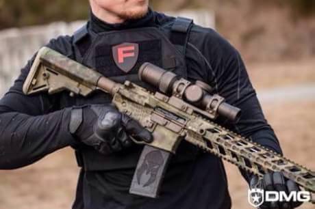 New.ชุดหน้า Fortis REV Cmmg.22 12นิ้ว - งาน CNC น้ำหนักเบาเพียง 25กรัม - ใช้ติดตั้งกับแกน Delta Ring ได้เลย (ดูตามรูป) - มีช่องสำหรับอุปกรณ์ Keymod - มีราง20mm มาตรฐาน - มีช่องหูกวิน 4 ช่อง - มีสีดำ/ทราย ราคาพิเศษ