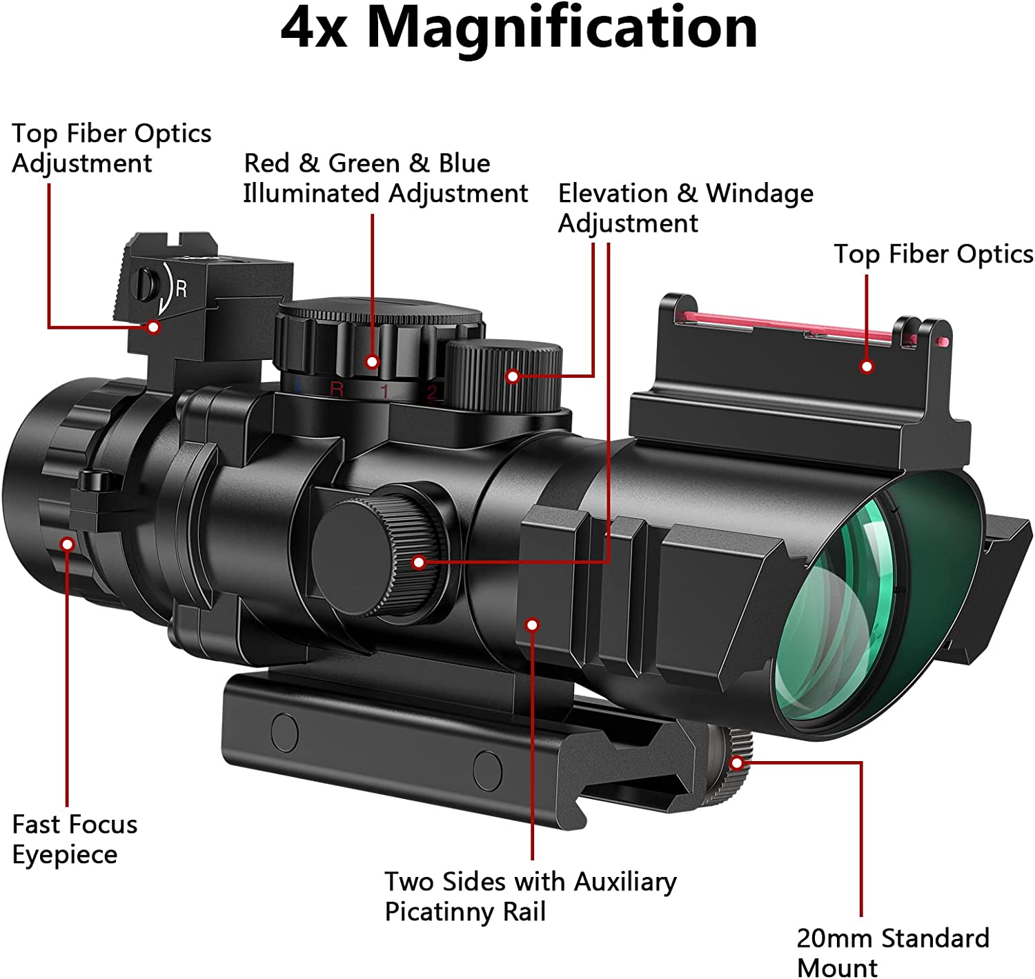 New.4X32 COMPACT SCOPE