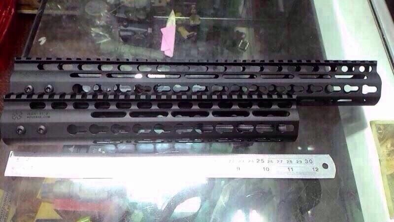 New.Noveske NSR 7.0" 9" 11" 15" Rail Handguard KeyMod inter-locking rail system (BK) ราคาพิเศษ