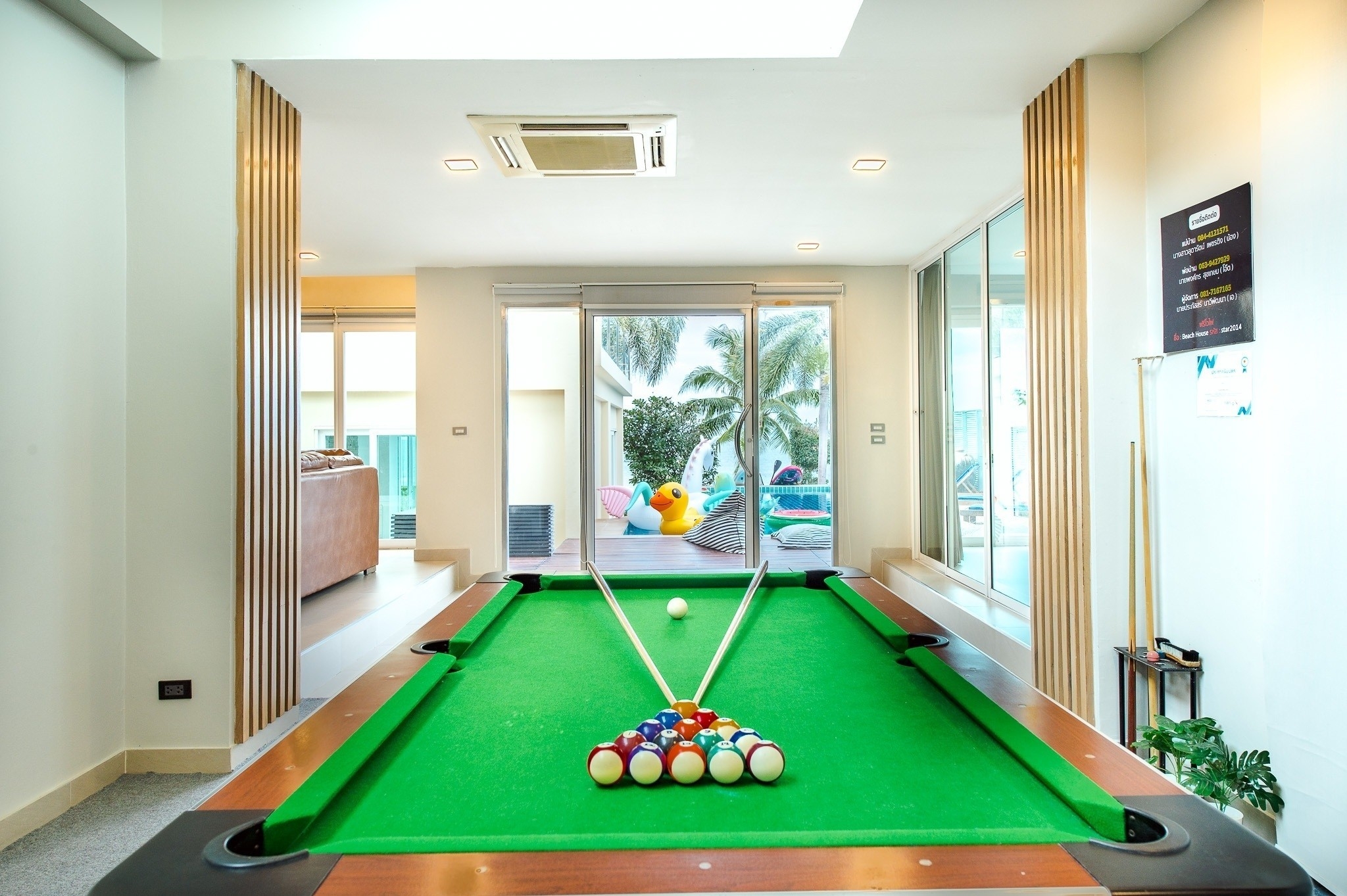 HR15006 บ้านพักหัวหิน บ้านซีไซด์ พูลวิลล่า