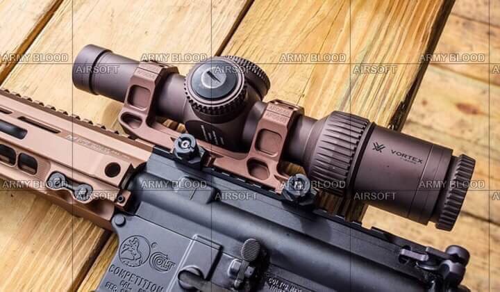 New.Geissele Super Precision Big Bertha Scope Mounts -Manufacturer: Made in China - Built Material: Aluminum -Major Color: Black / Tan -Inner Diameter: 30mm (25mm) ราคาพิเศษ