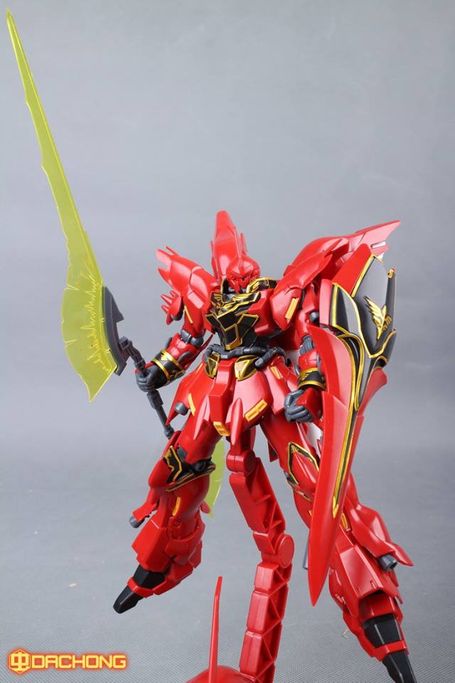 HGUC 1/144 Sinanju + ฐาน Sinanju Head [โมจีนDABAN]