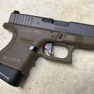 New.ส้นแม็ก+2 Glock 26 ยี่ห้อHYVE มี3สี ราคาพิเศษ