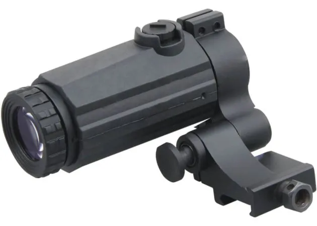 New. ซูมหลังดอท Maverick-III 3×22 Magnifier MIL - Vector Optics ใช้ซูมผ่านเป้า Red Dot มีกำลังขยาย 3 เท่า หน้าเลนส์ 22mm ติดตั้งด้านหลัง Red Dot (ควรติดตั้งให้ใกล้ที่สุด) วัสดุอะลูมีเนียม แข็งแรงทนทาน ต่อทุกสภาพอากาศ กันละอองน้ำได้ในระดับหนึ่ง มาพร้อมเคสย