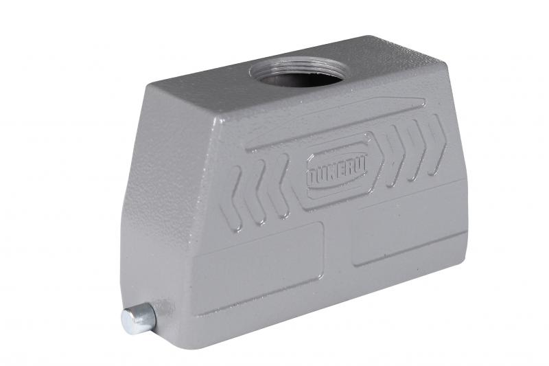 HOOD H24B-TKH-2G สายออกกลาง 2 ขา Lock เปลือก CONNECTOR ปลั๊ก สัญญาณ อุตสาหกรรม - SOCKET