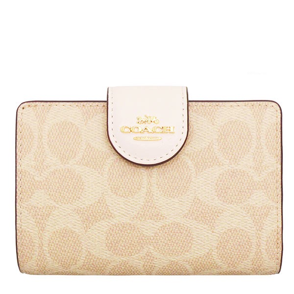 กระเป๋า Coach แท้ รุ่น CW786 MEDIUM CORNER ZIP WALLET