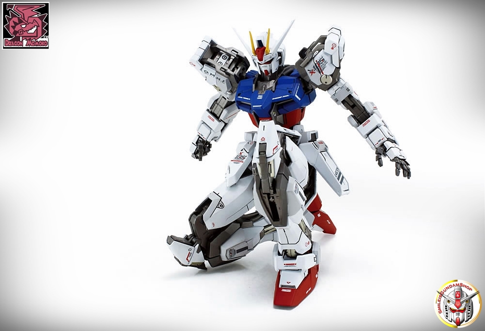 [PO]MG 1/100 Launcher Strike Ver. RM [โมจีนMomoko]กล่องไม่สกรีน