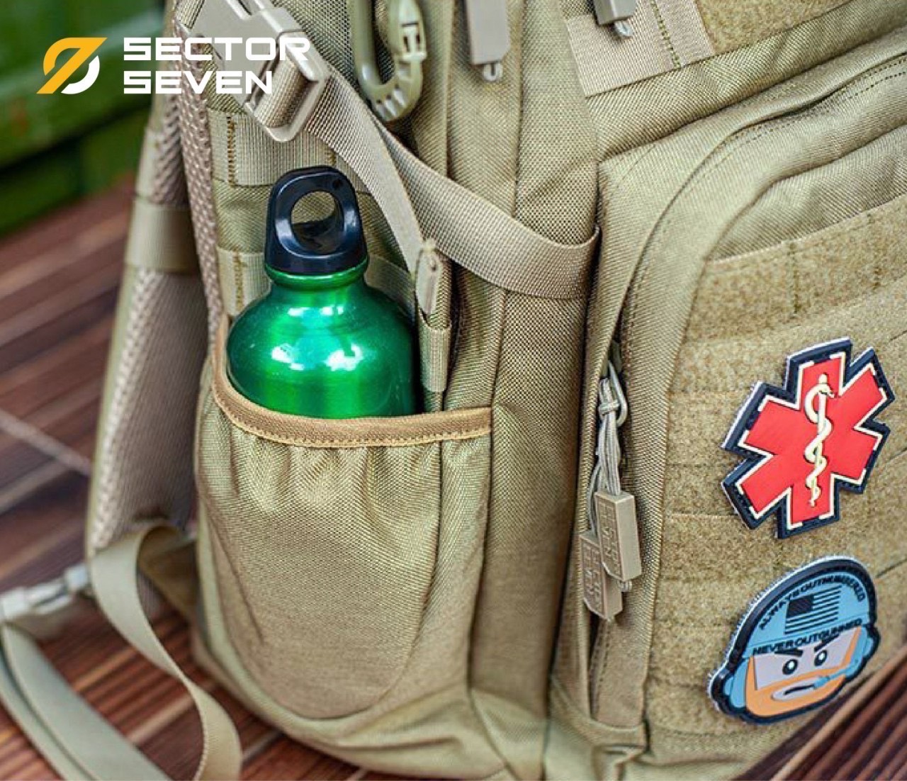 (clapping hands)สินค้าเข้ามาแล้วค่ะ (fire)เป้ Sector seven ( Sector Seven Tactical Backpack ) ⚓️ ผลิตจากผ้า Nylon 1000D ⚓️ ออกแบบภายใน แบ่งช่องใส่ของได้เป็นระเบียบ ⚓️ ด้านหน้าและด้านข้างมี Molle webbing สำหรับติดอุปกรณ์ต่างๆ ⚓️