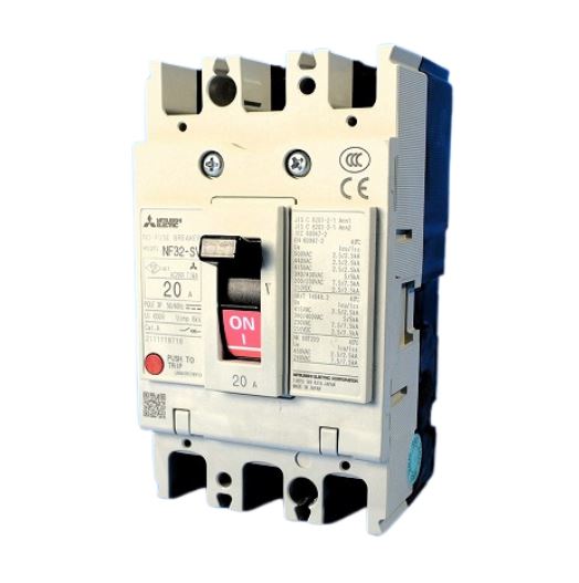 เบรกเกอร์ NF32-SV 3P 20A มิตซูบิชิ MITSUBISHI 20A 3POLE NF32 SV NF32SV