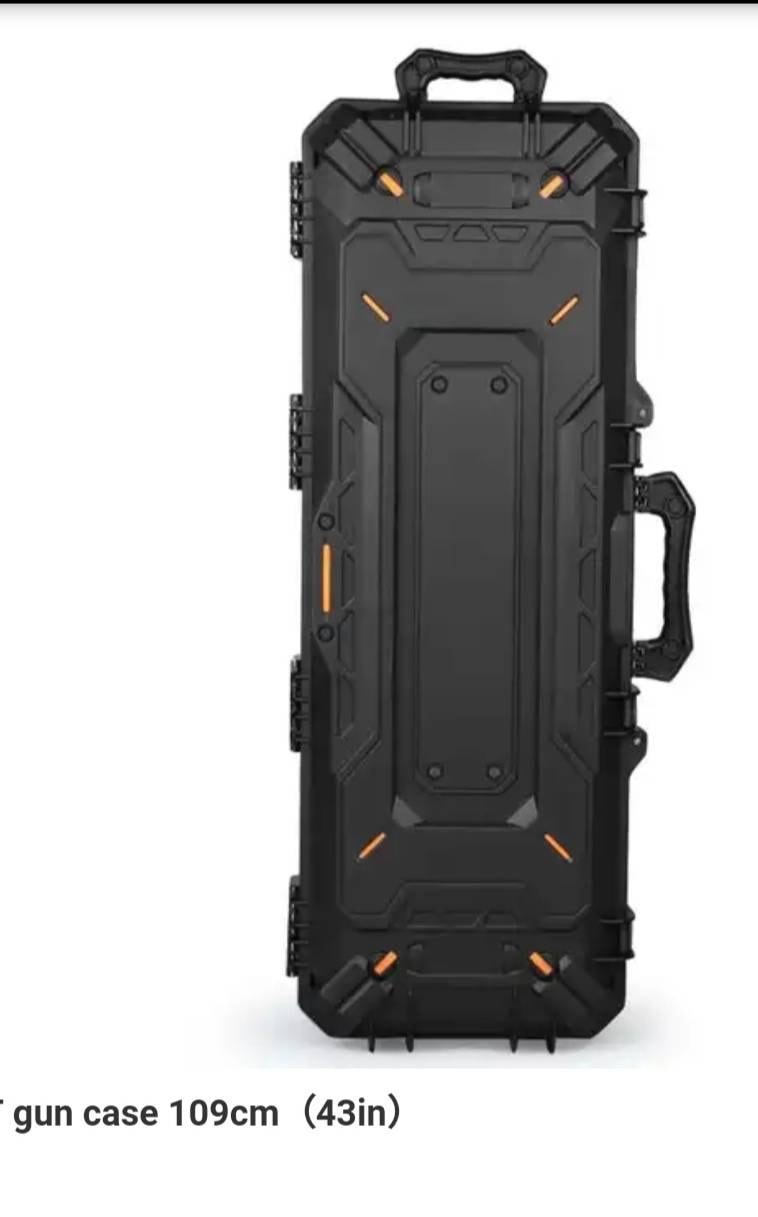re-stockรอบ3จ้า เคสปืน พร้อมล้อลาก กล่องอุปกรณ์อเนกประสงค์ ทำจากวัสดุคุณภาพกันกระแทกได้ดี ด้านในบุด้วยฟองน้ำไดคัท และฟองน้ำรังไข่ สามารถหยิบออกเป็นชิ้นเพื่อวางสินค้า ขนาดใหญ่ 109*41*16.5cm ขนาดเล็ก32*28*8.5cm ใช้ได้ในอุณหภูมิ -40-80c กันน้ำIPX-7