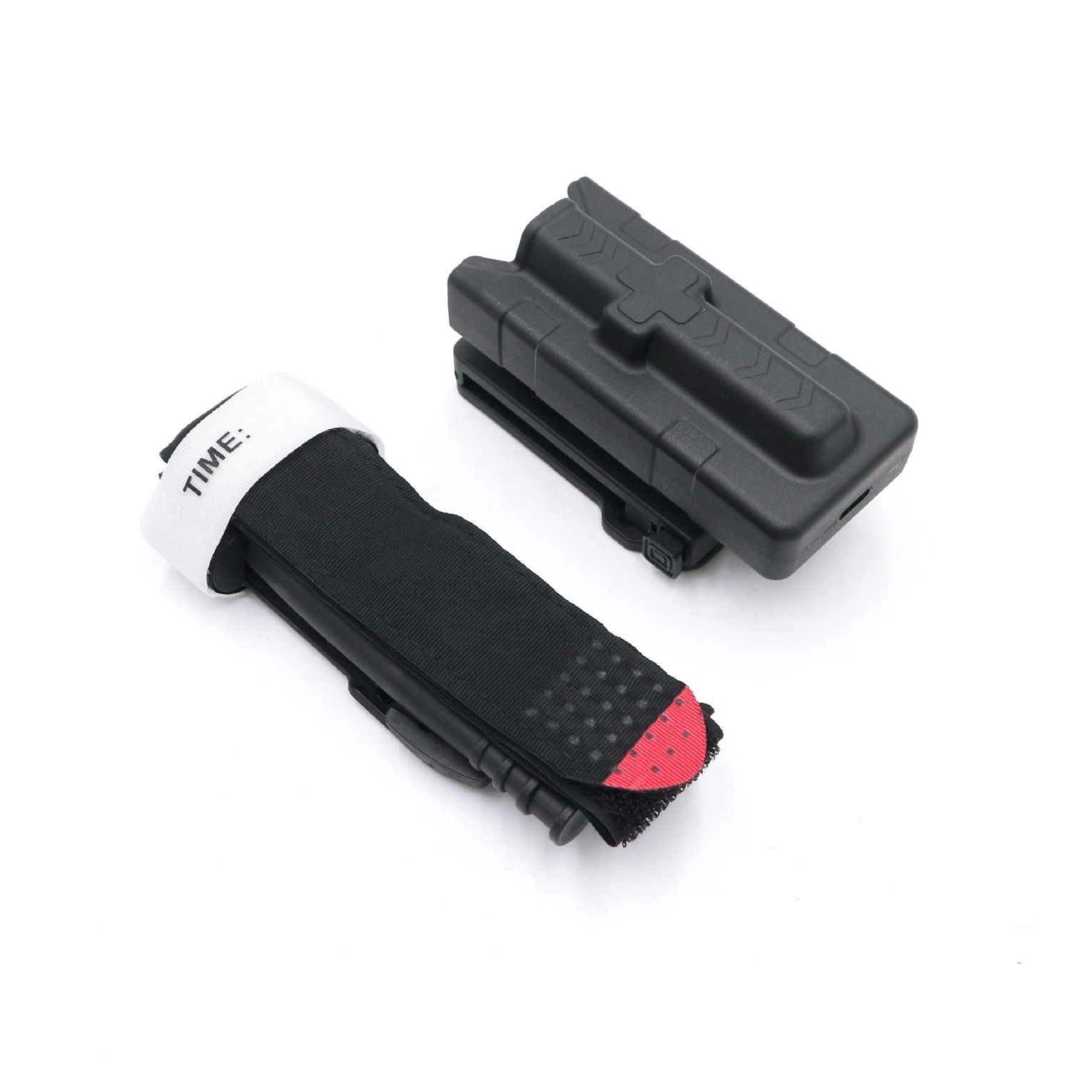 New. ซองใส่สายรัดห้ามเลือด Cytac ( C-A-T TOURNIQUET HOLDER ) 📌 ผลิตจาก Polymer เกรดคุณภาพ 📌 สำหรับใส่ Tourniquet ทรง C-A-T ได้ (ความกว้างไม่เกิน 50 มม.) 📌 ตัวล็อค Teklok ปรับขนาดได้ 1.5" - 3" ตามความกว้างของเข็มขัด Ǵ