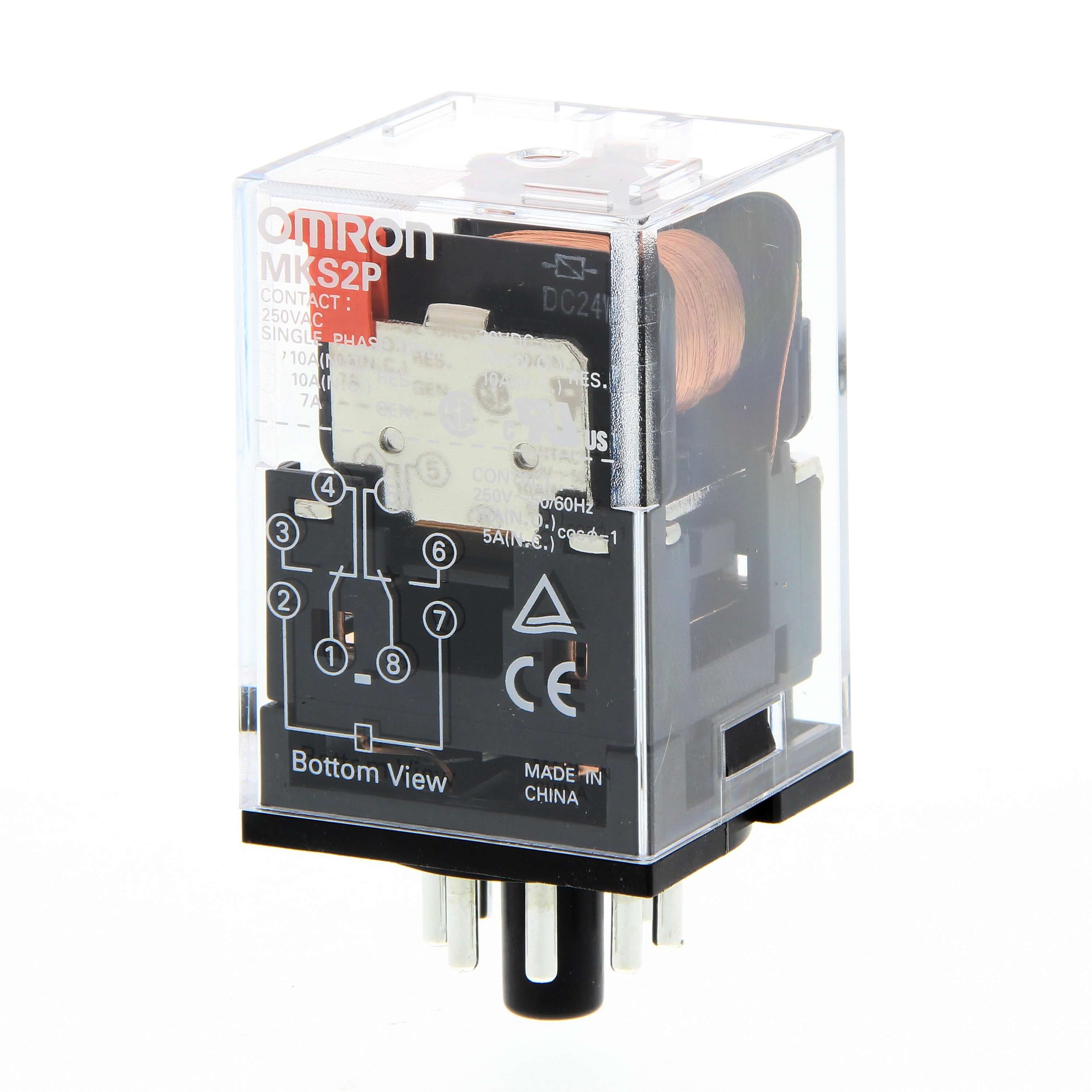 RELAY OMRON MKS2P 24Vdc