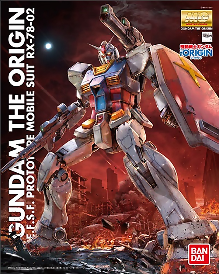 [PO]MG 1/100 RX-78 Gundam [Gundam THE ORIGIN][BANDAI]