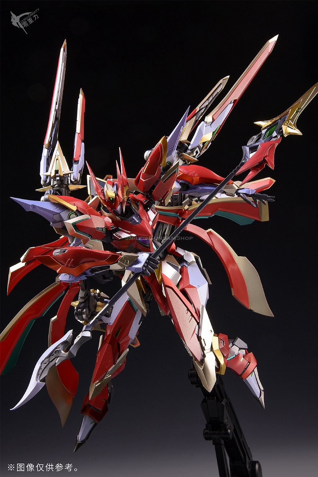 [PO]MB 1/100 Blood Blade Red Lotus Nezha[Zero-Gravity] โมเดลสำเร็จ
