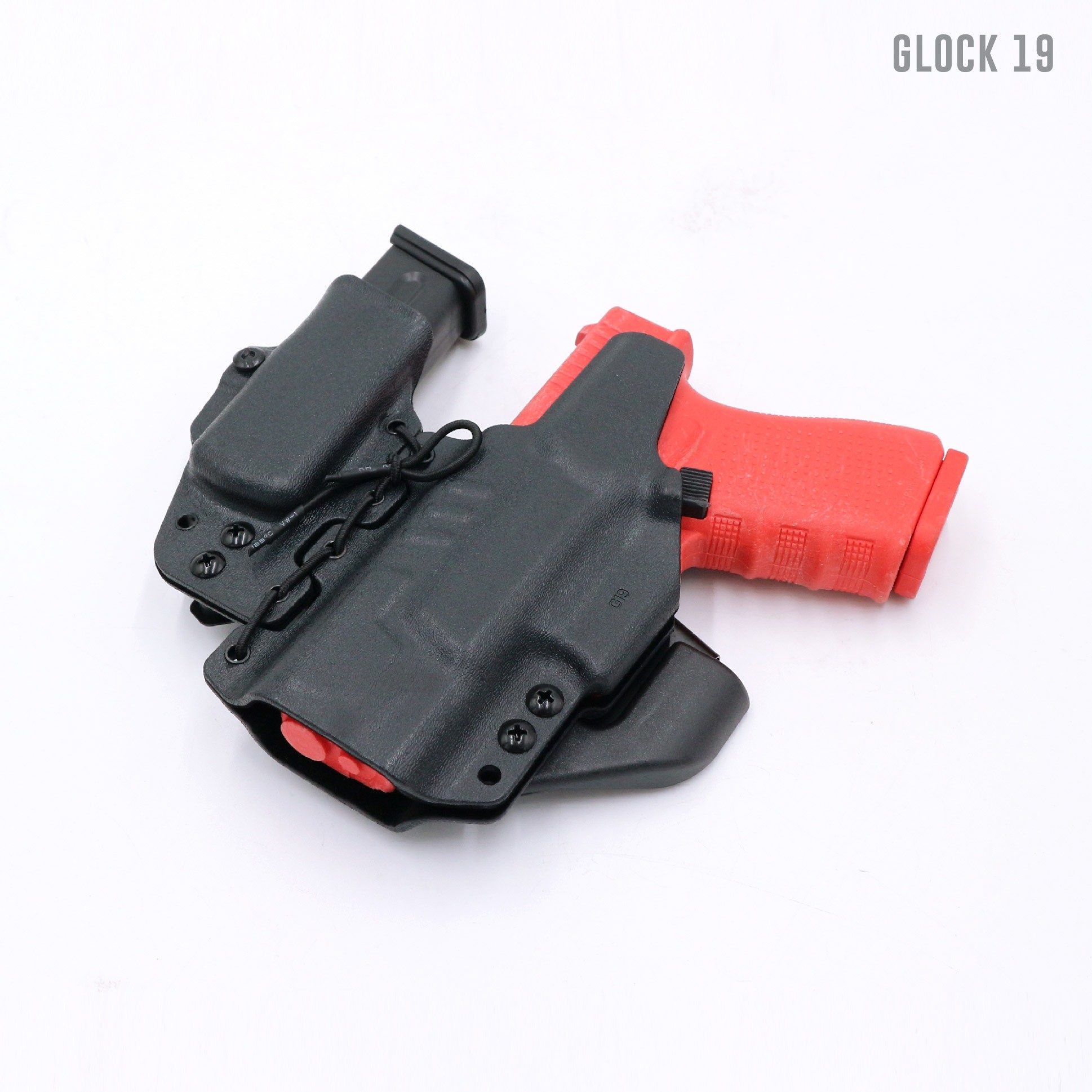 New. ซองพกใน K-Master รุ่น G19/G17 ( Gen 1-5 ) ( Cytac G19/G17 Appendix Carry Holster ) #CY-IWBG19 🔥 ผลิตจากวัสดุ K-Master คุณภาพดี 🔥 พกซ่อนด้านหน้า แนบเนียน ( AIWB ) 🔥 ซองปรับโค้งงอได้ ตามสรีระผู้ใช้งาน 🔥 ซองแม็กกาซีนถอดแย