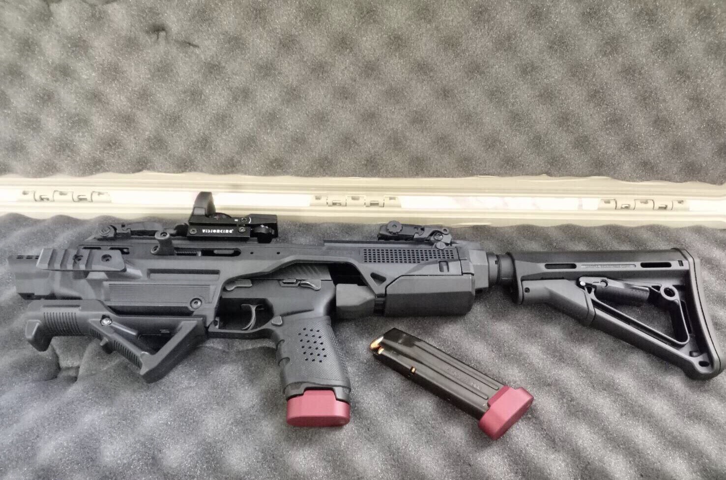 📌💥New.Kidon Conversion Kit - Made in Hong Kong 🔥(ราคา 6,500.-)🔥 ✅ สามารถใส่ปืนได้ทั้งหมด 5 รุ่น ภานในตัวเดียวกัน ✅Sig Sauer P320 , P250, P226 (all lengths), 220 fits ✅GLOCK Gen 4 & Gen 5 17/19/23/25/29/