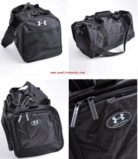 (สินค้าหมดแล้วค่ะ)B-002กระเป๋าunder armour Sports bag Gym Bags สีดำ กระเป๋าฟิตเนส กีฬา เดินป่า
