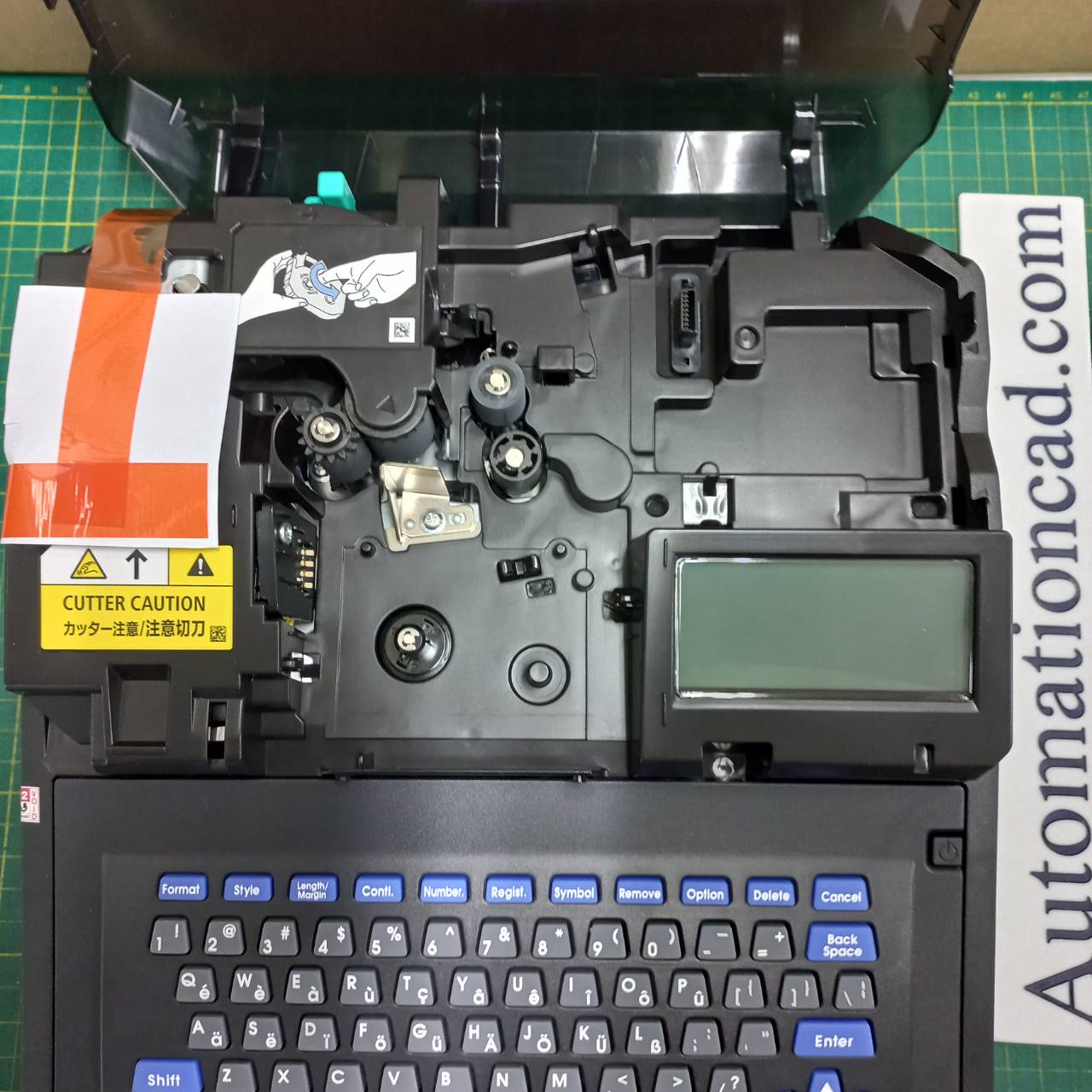 เครื่องพิมพ์ปลอกสายไฟ CANON MK-3000 ต่อคอมพิวเตอร์ได้ Label Printer Wire Marker MK3000